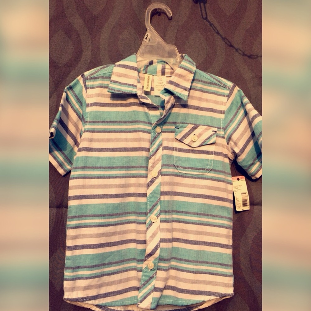 Button down shirt, Boy size 4T